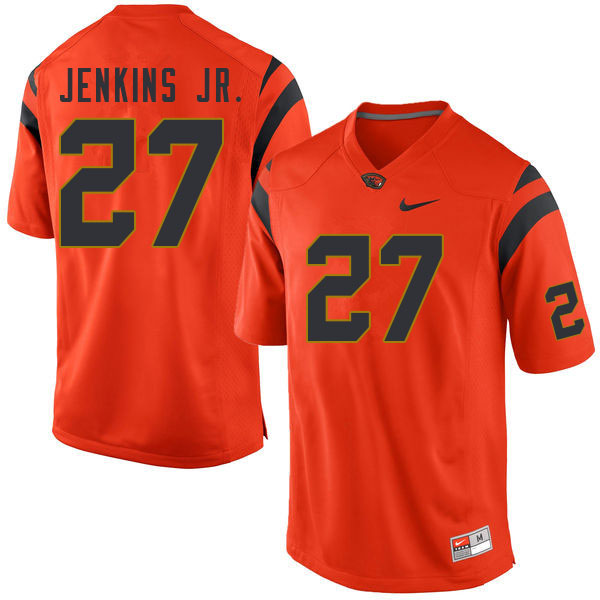 Men #27 Joe Jenkins Jr. Oregon State Beavers College Football Jerseys Sale-Orange